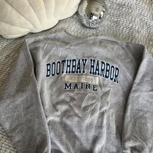 Gray Boothbay Harbor Sweatshirt Crewneck